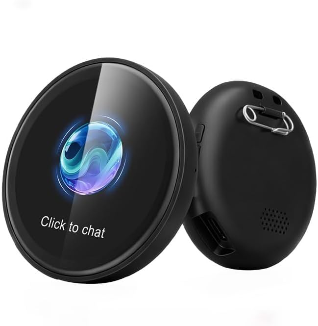 AI Badge - Traductor Instantáneo de Voz 60 Idiomas, Insignia Elec...