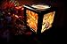 Memory Box Picture Frame Lamp and Electric Wickless Candle Wax Melt Warmer or Oil Burner Combo - Add Your Own Photos! (Black)