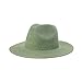 lISusanll Fashionable Summer Panama Wide Brim Straw Hat for Men and Women - Colorful Outdoor Jazz Beach Hat(Yellow)