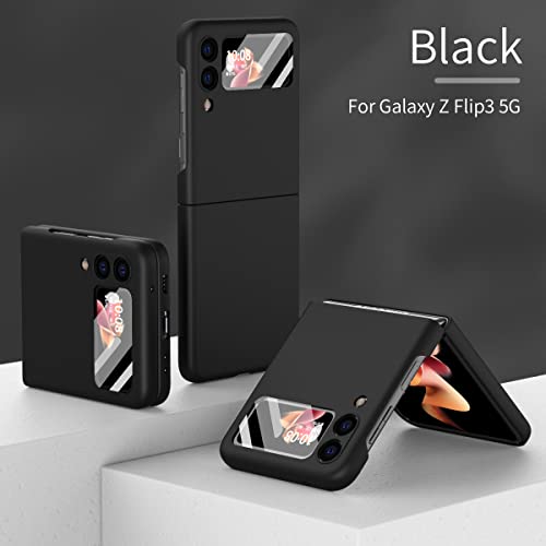 SHIEID Capa para Samsung Z Flip 3, Galaxy Z Flip 3, capa protetora de silicone ultrafina para Samsun