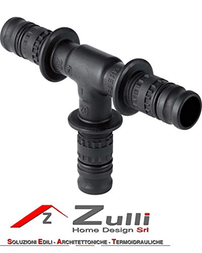 Geberit 622.310.00.5 Mepla Raccordo Tee a Pressare Intermedio Uguale