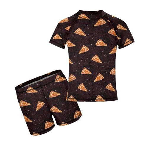 Pizza GalaxyChildren's Swimsuits Boys Two Piece Suit9-11Y（140cm）
