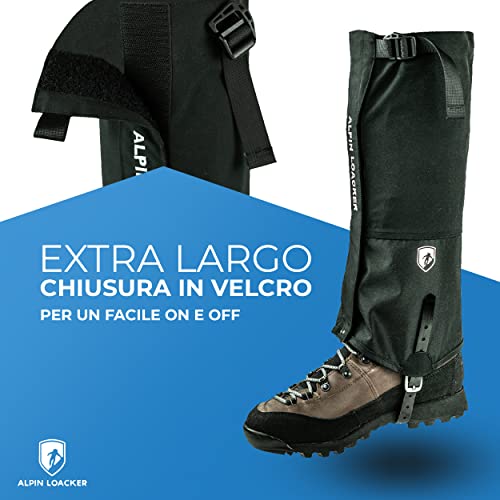 Alpin Loacker Ghette Impermeabili da 3 l per Uomo