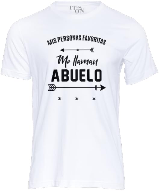 Lista de playeras dia del padre los mejores 10. 43 Playera Dia del Padre. 'Mis Personas favoritas me llaman Abuelo.' Regalo para Papá. Dia de los Padres. Regalo. Abuelo (XL)