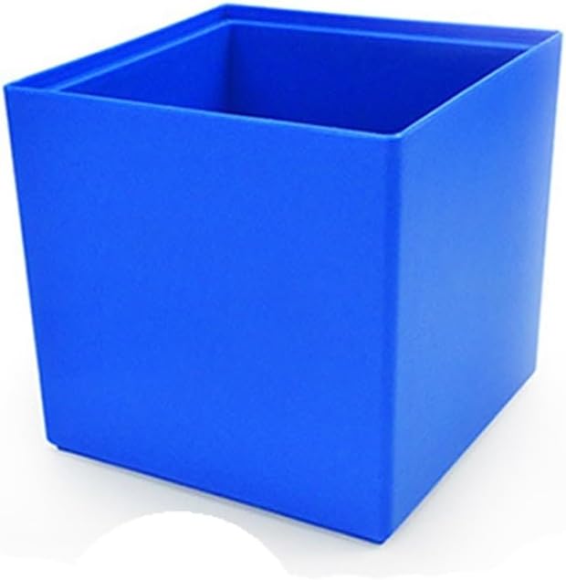 Square Plastic Ice Bucket Beer Champagne with Lid