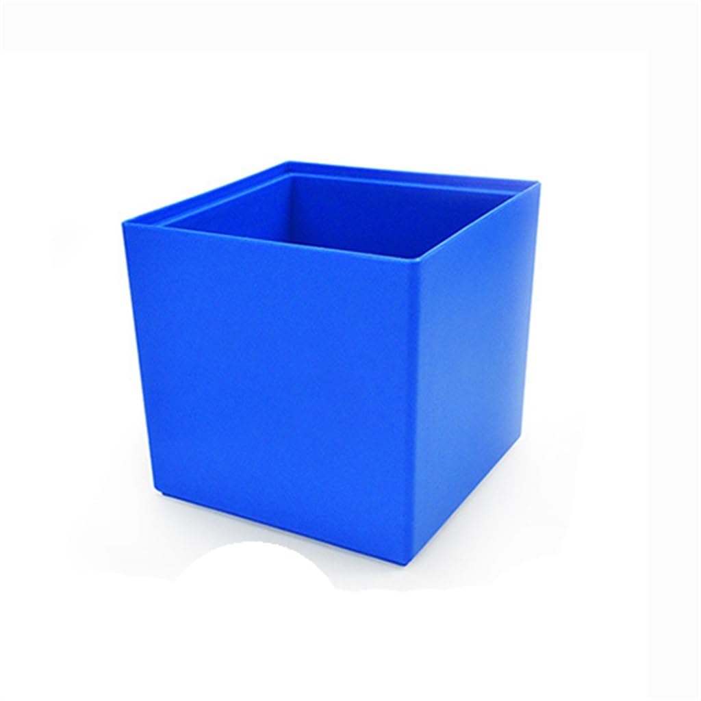 Cubo de hielo plástico cuadrado, cubo for cerveza, for champán con tapa