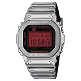 Casio G-SHOCK Orologio Multifunzione Digitale, Modello GM-5600YRA-8ER, Quadrante Rosso