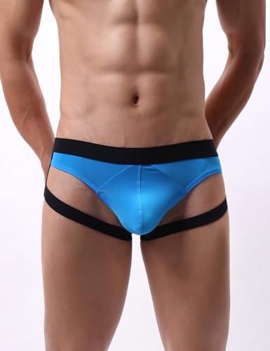 Mens Sexy Underwear Briefs - Breathable Low Rise Jockstraps Boxer Briefs Panties Trunks Underpants for Men