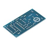 Walfront Kit Dadi Elettronici, Circuito LED NE555 CD4017, 7 LED Rossi, Kit IC Logico da 4,5 a 5 V per Giochi da Tavolo, Giochi in Viaggio, Studenti e Apprendimento di Circuiti Elettronici