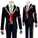 [HOLOUN] ついすとワンダーランド ハーツラビュル寮の制服 クリスマス ハロウィンコスプレ衣装 ゲーム仮装M