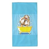Toallas de mano, el perro se baña en la bañera, toallas de 16 x 27 pulgadas, toallas de microfibra suaves y altamente absorbentes para baño, ducha, entrenamiento, gimnasio, viajes