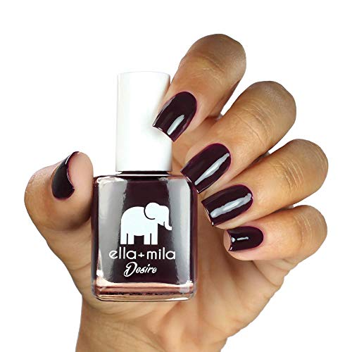 Ella+Mila Nail Polish, Desire Collection - Wine Me Up #TOP2