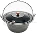 GRILLPLANET Gulaschkessel 10 Liter Eisen und Deckel, original in Ungarn hergestellt