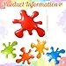 Leinuosen 5 Pcs Back to School Decorations Giant Inflatable Paint Splatter for Art Party Decorations Large Blow up Paint Splash Balloons Colorful Prop Kit for Birthday Party Favor (5 Colors)