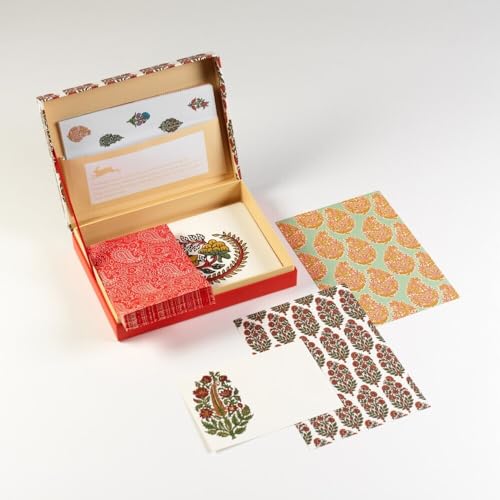 LWS Indian Block Prints: Letter Writing Set