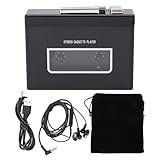 Cryfokt DC5V Stereo-Kassettenspieler mit Kopfhörern 5.0, Kassettenspieler...