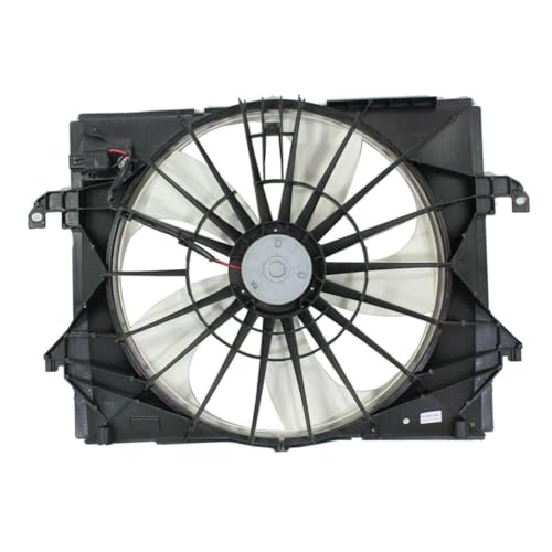 6JUEBING6 Radiator Cooling Fan Blade Truck Assembly for Dodge for Ram 1500 3.7L 2009-2010,for Ram 1500 3.7L 2011-2012 55056851AG CH3115164