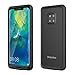 Mishcdea for Huawei Mate 20 Pro Waterproof Case Shockproof Snowproof Dirtproof Full Body Protective Case Only for Huawei Mate 20 Pro (Black)