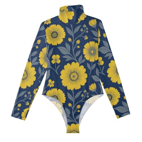 Body de manga larga para mujer GuoChe con control suave para salir sin marcas bajo la ropa
