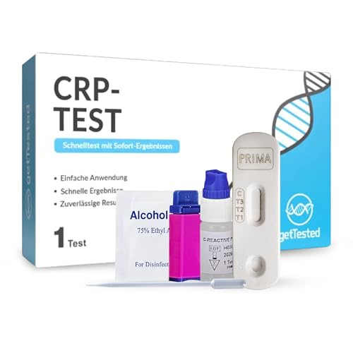Test CRP rapide à domicile pour détecter une inflammation en quelques minutes