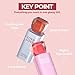 LOVB LOVB Pudding Glow Korean Lip Tint | Natural Lip Stain | Gloss to Stain | Long-Lasting & Non-Sticky | Lightweight Lip Tint | 0.14 oz. (02 ENDING ROSE)