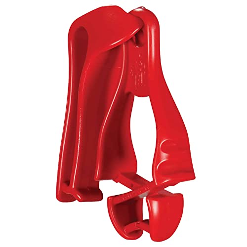 Ergodyne Squids 3405 Glove Clip Holder with Belt Clip, Red