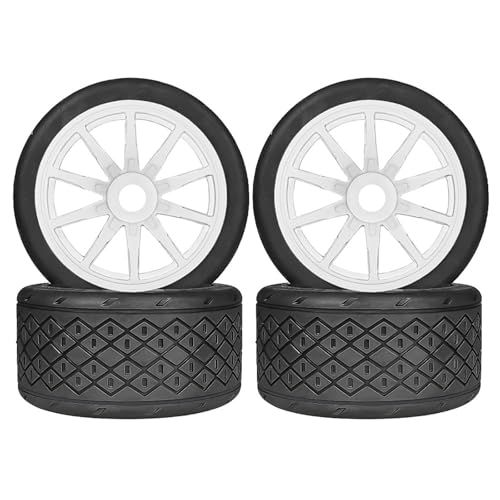 Pneus avec télécommande pour roues de voiture radiocommandée en caoutchouc résistant