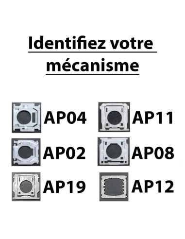 reboot Kit de Touches AP08-DAN pour MacBook Air/Pro 13'' 15'' 2012-2015 Compatible Apple