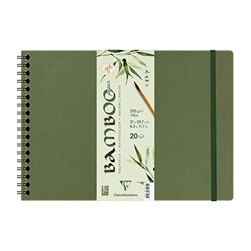 Carnet aquarelle bambou en voyage pour capturer les paysages au fil de l'eau sur le vif