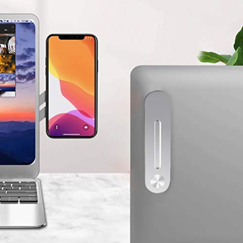 ULTECHNOVO Clipe de Suporte Lateral de Suporte de Telefone Laptop para Suporte Magnético de Telefone