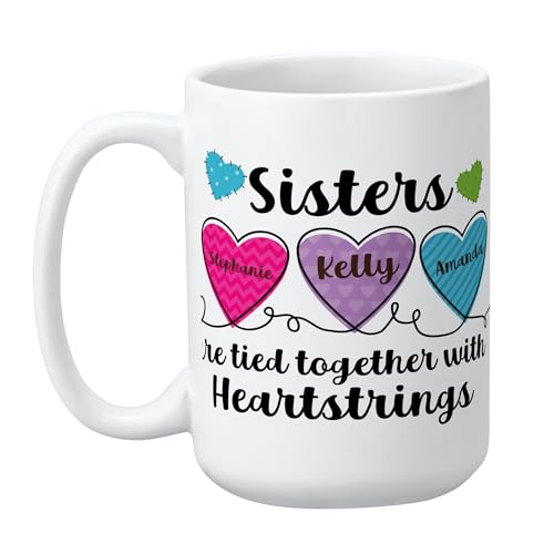 Let's Make Memories Personalized Mug for Sisters