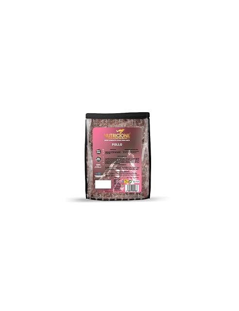 Nutricione Barf - Menú de Pollo para Gatos - 6kg Congelada (12 Paquetes de 500g)