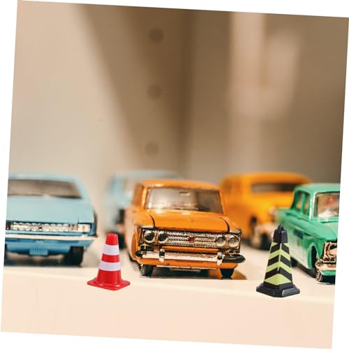 GLSTOY 1 Conjunto De Modelos De De Trânsito Em Miniatura Para Bloqueio De Trânsito Mini Sinais De Tr