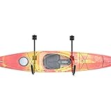 Fixation sûre et stable WilTec Soporte Pared Kayak Almacenaje Sujeción Pared Canoa Piragua Tablas Sup Surf Piragüismo Remo Deporte