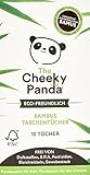 The Cheeky Panda Taschentücher aus Bambus - 10 Papiertaschentücher - Plastikfrei - Perfekt für Unterwegs - Super Sanft & Reißfest - Nachhaltig & gut für die Umwelt