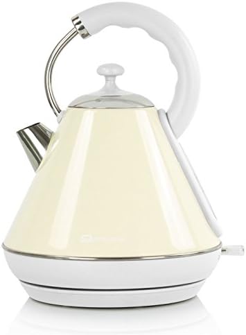 SQ Professional Dainty Legacy Cordless Electric Kettle, Fast Boil, 2200W 1.8L (Chantilly)