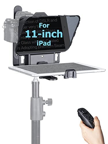 Teleprompter,Desview T3S Promoting For Device Up To 11” With Liftable Shooting Platform 70/30 Beam Splitter Glass Use Via Remote Or Desview App Ipad Iphone, Desview-T3S-Teleprompter-Smartphone-Dslr #TOP9