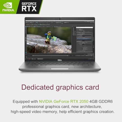 Image of Dell Latitude 5550 5000 Business AI PC Laptop (NVIDIA RTX 2050 4GB, 15.6 inch FHD, Intel 16-Core Ultra 7 165H (> i7-1355U), 32GB DDR5, 1TB SSD), Thunderbolt 4, Backlit, Fingerprint, IR Webcam, Win 11 Pro