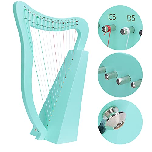 Klassieke harp, harpinstrumenten Orkestrale snaarinstrumenten Harp voor nieuwe leerlingen 15-snarige harp voor beginners… - Image 5