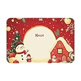 【Entretien facile】Notre tapis de sol lavable est facile à nettoyer. Vous pouvez simplement l'aspirer, le brosser avec un balai ou le secouer. Pour un nettoyage en profondeur, vous pouvez les brosser ou les laver sous la douche. Les tapis de sol ne sont pas adaptés au lavage en machine.