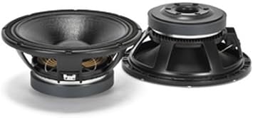 RCF MB12X351 12-inch Mid Bass Sub Woofer Audio Speaker 700 Wrms 1400 Watts Max 3.5" Fiberglass Inside | Outside Copper Voice Coil Dual Hypervent 8 Ohm