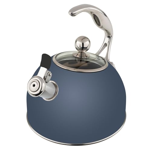 Comparison: Best Microwave Whistling Tea Kettle 7 Viking Stainless Steel Whistling Tea Kettle, Slate