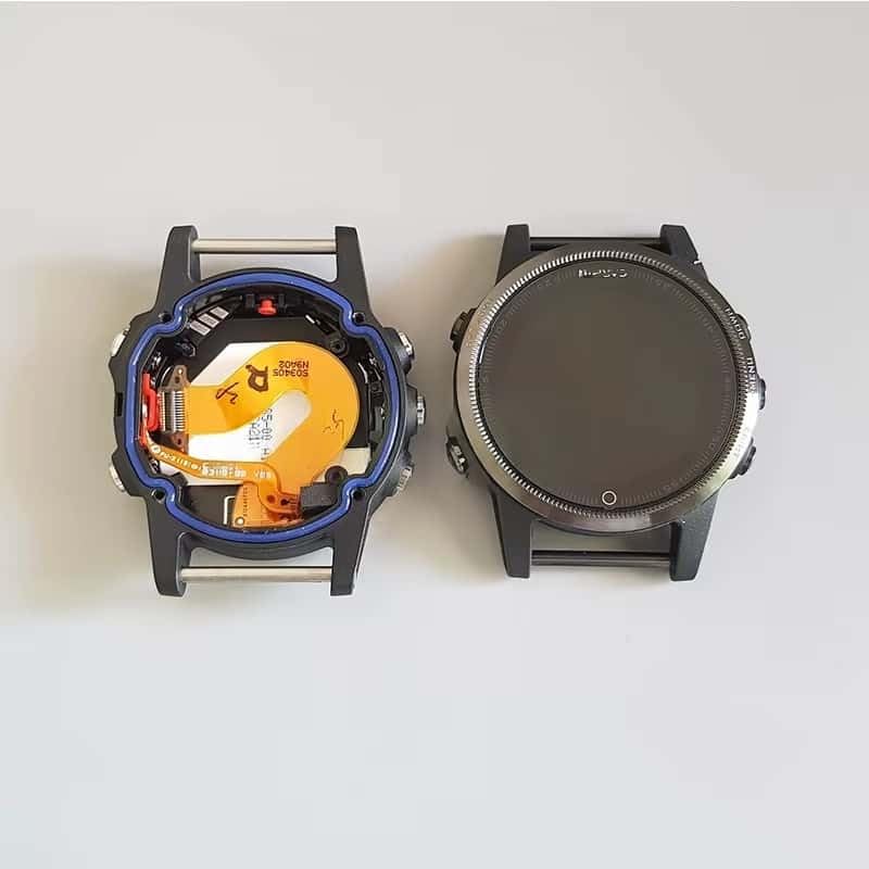 YOOOKOOO - Pannello LCD per Garmin Fenix 5s, copertura frontale con display LCD e telaio centrale, ricambio