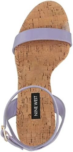 Nine West Women's Gracey Heeled Sandal, Lilac 530, 11 | Image 4