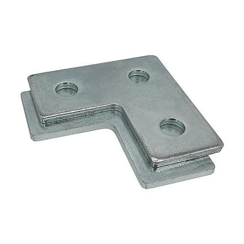 L Shaped Flat Plate Connector 4 Pack