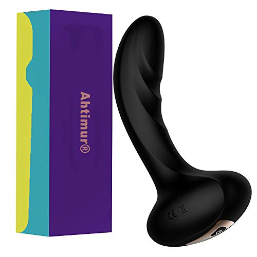 Rechargeable Electric Massager,Wateproof,Portable Postate Prostrate Stimulator Massaging Toy for Men with 9 Vibration