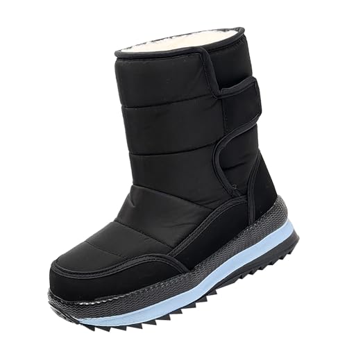 Kids 𝐖aterproof Snow Boots Girls Boys Toddlers Insulated Warm Fleece Lined Girls Boys Toddler Winter Size 10 Snow Boots