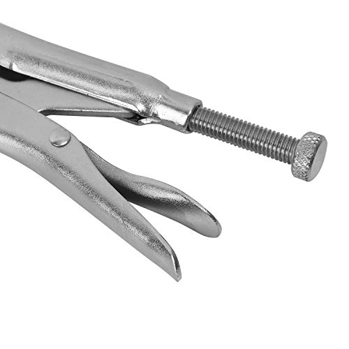 Image of HOZEON 3 PCS 11 Inch C Clamp Locking Pliers with Swivel Pads, Heavy Duty Locking Pliers, Woodworking Clamps Set, Adjustable Nickel Plated C Plier for Wood Working, Welding, Electrician Maintenance