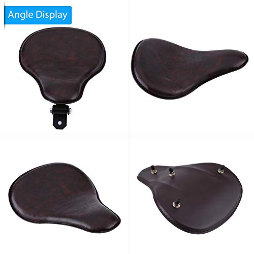 Solo zadel, motorzadel Solo veer Comfortabel Handige installatie met schokabsorberende soloveren voor Bobber Custom - Image 7