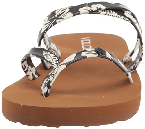 Image of Volcom Girls' Easy Breezy Big Girls Thong Flip Flip Sandals